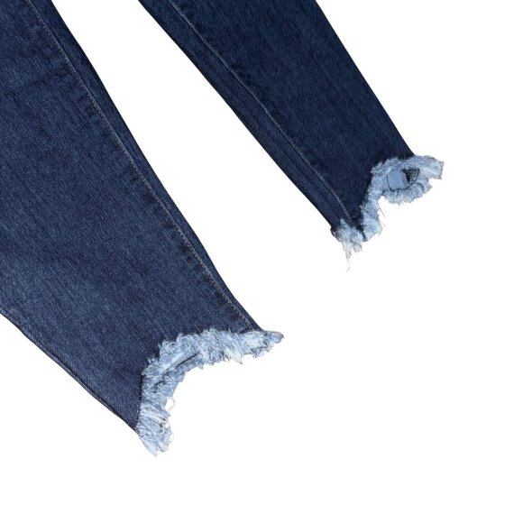 Just USA Size 32 Denim Jeans Button Fly Raw Hem - Picture 2 of 7